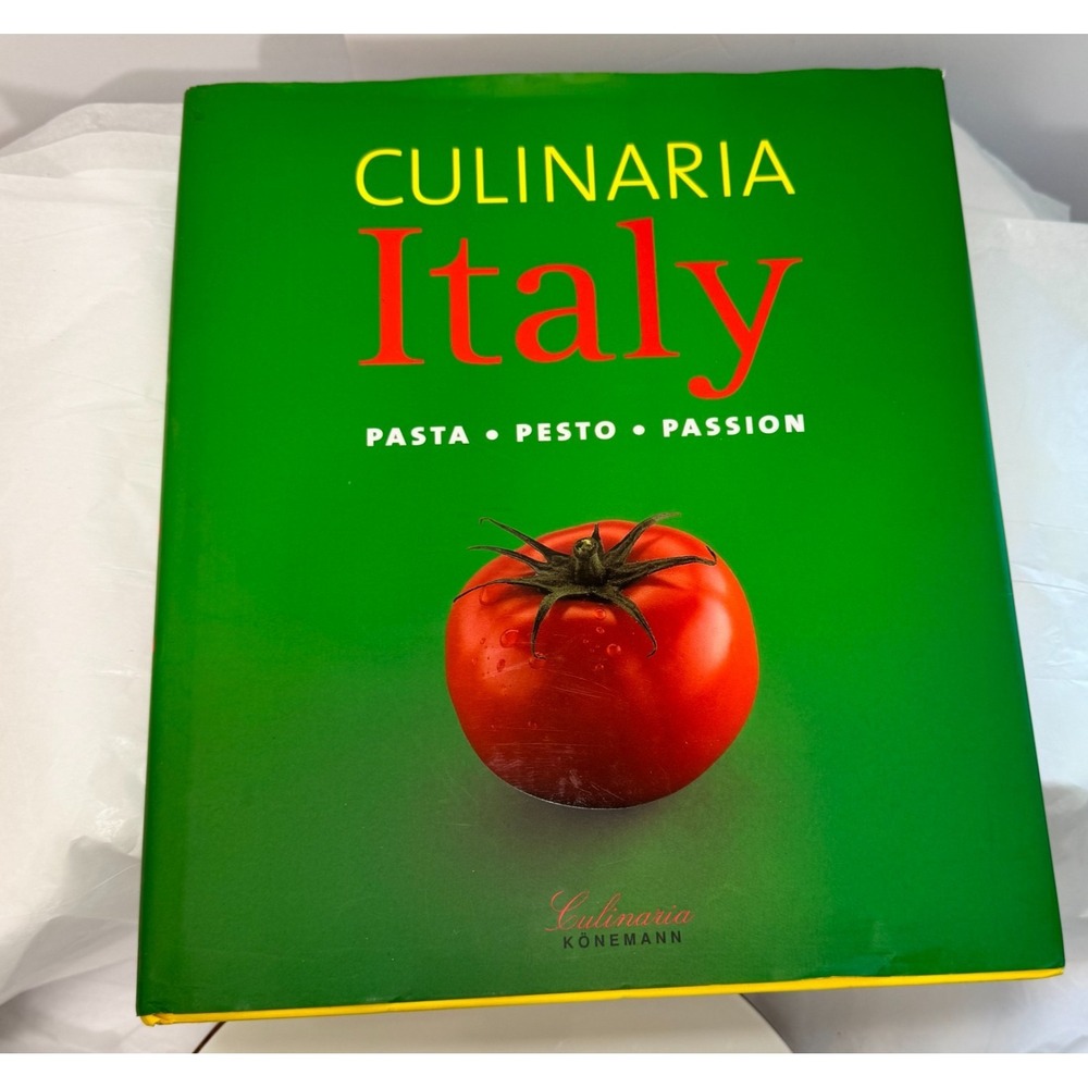 Culinaria Italy: Italian Specialties Hardback Large Book Pasta Pesto Passion